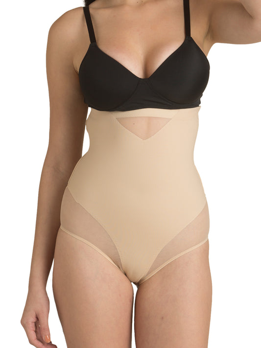 Ruby High Waist Shaper Brief Nude