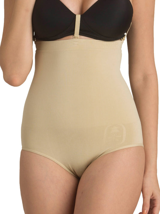 Glow High Waist Shaper Brief Nude