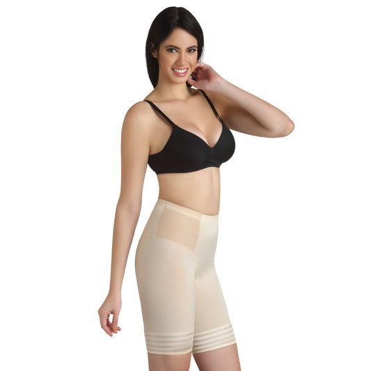 Jade Low Waist & Thigh High Shaper Nude